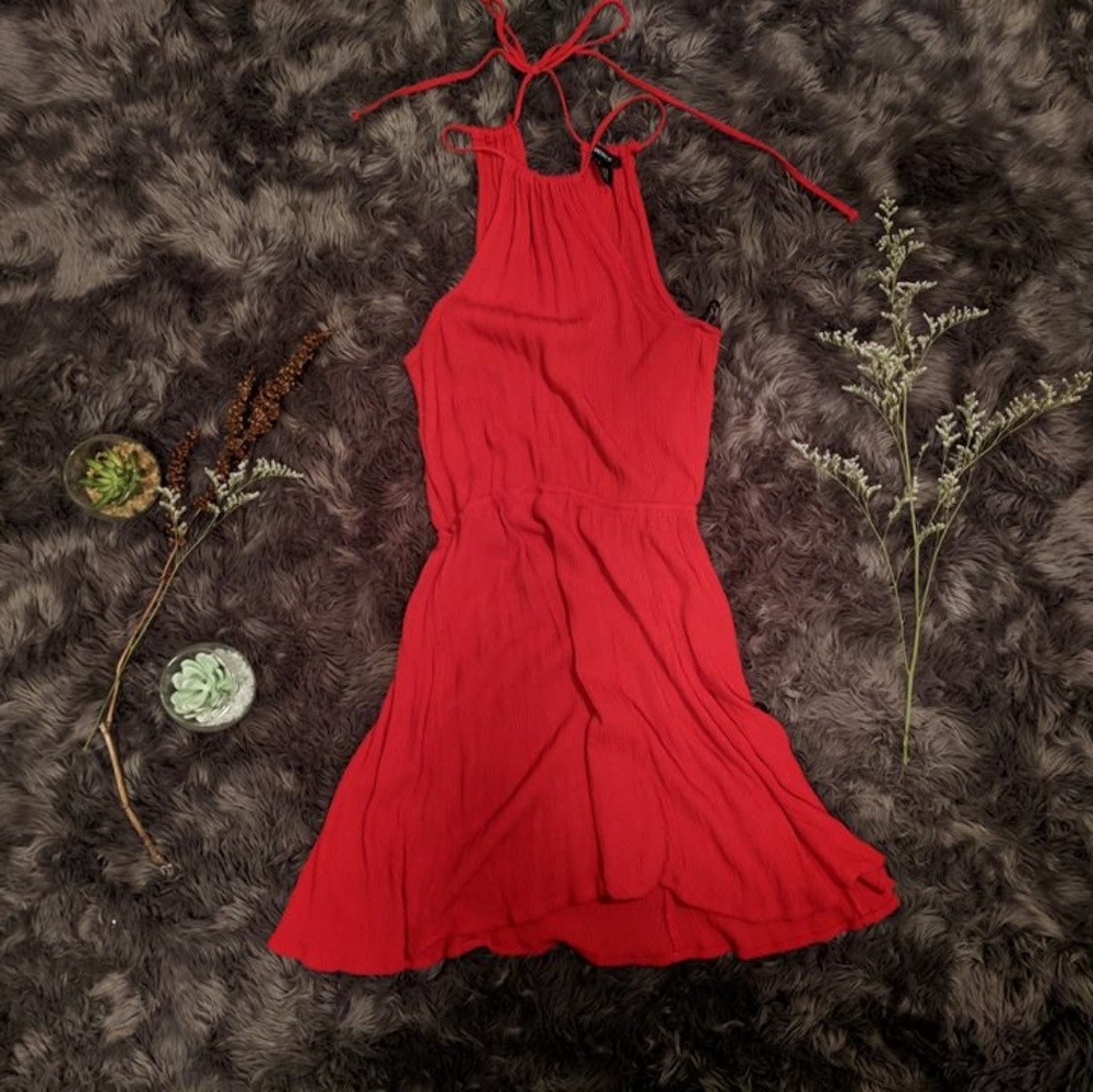 Forever 21 red dress